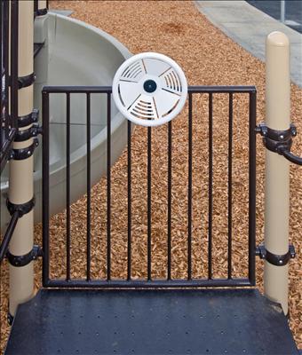 1604-05, Baluster Wall with Ship's Wheel (most recent Wheel design)