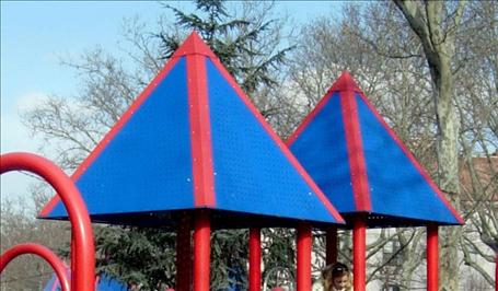 1608-14 Perforated Steel Roof,
