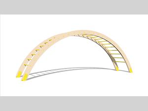 TimberForm Double Arch Climber 1672