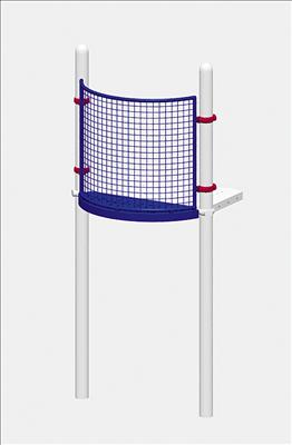 1685-05, Lookout Platform, Welded Wire Wall
