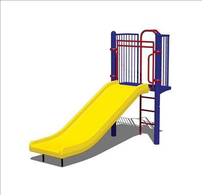 Wide Chute, Vertical Safety Climber 1953-4-21-PL