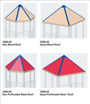 Large Wood & Steel Roofs