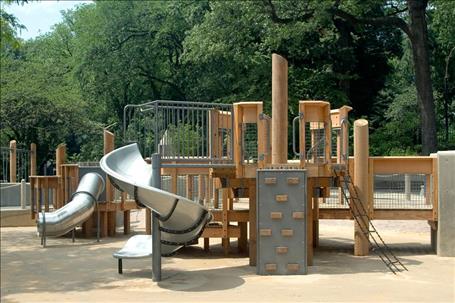 Ancient Playground, Classic TimberForm Play Area 4506