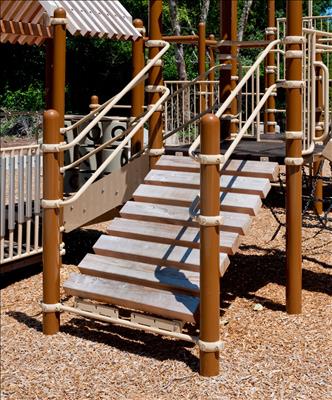 1683-3-91 Grade Climber with Handrails